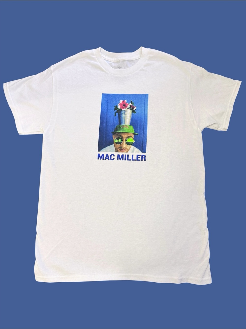 Mac Miller Pothead Flower Pot Graphic Rap Tee Short Sleeve 2017 Tour Medium